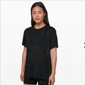 Lululemon All Yours Boyfriend Tee *Veil